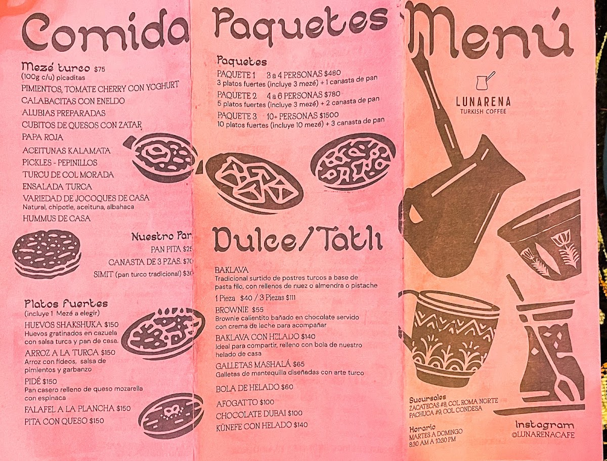 Lunarena Café Roma Menu - Image 2